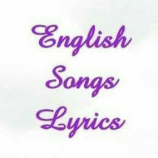 Logo of telegram channel lyricsforenglish — English songs with lyrics