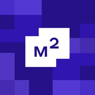 Логотип телеграм канала @m2developers — М2 для застройщиков 🏗