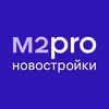 Логотип телеграм канала @m2nvs — М2 — про новостройки