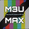 Logo of telegram channel m3umax_freeiptv — M3U MAX - Free IPTV
