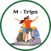 Логотип телеграм канала @m_trips_foryou — M-Trips. Походы по Чехии и Европе