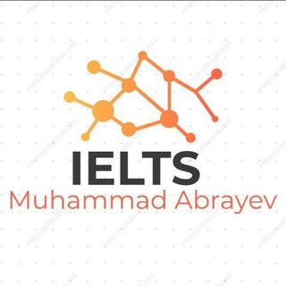 Telegram kanalining logotibi ma_lesson — IELTS | Muhammad Abrayev
