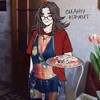 Логотип телеграм канала @macaronilastochki — фансервис сиджу