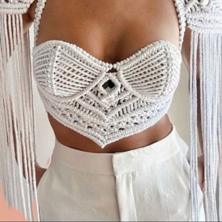 Логотип телеграм канала @macrame_freedom — МОДНОЕ МАКРАМЕ от AnnA FreeDom