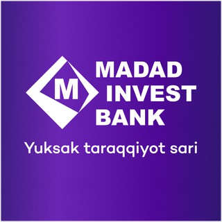 Логотип телеграм канала @madadinvestbank_atb — Madad Invest Bank ATB