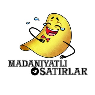 Telegram kanalining logotibi madaniyatli_satirlar — "Madaniyatli" Satirlar😁 | Rasmiy