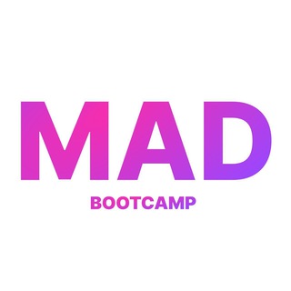 Telegram kanalining logotibi madbootcamp — MAD bootcamp