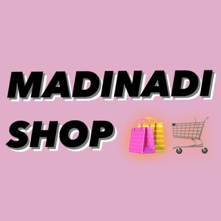 Логотип телеграм канала @madinadishop — MADINADI SHOP🛍️