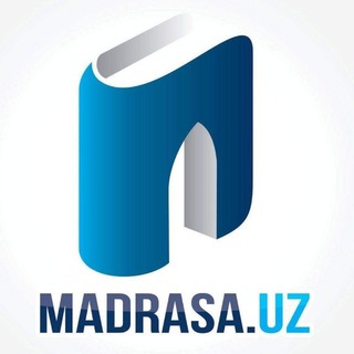 Telegram channel madrasa.uz logo