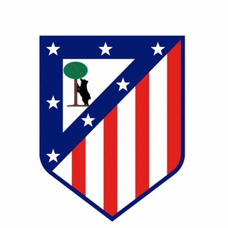 Telegram channel Atletico Madrid logo
