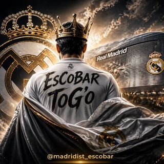 Telegram kanalining logotibi madridist_escobar — Эскобар Тоғо