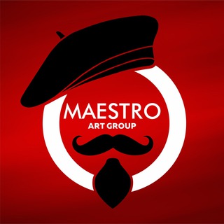 Логотип телеграм канала @maestrogroup — MAESTRO art group