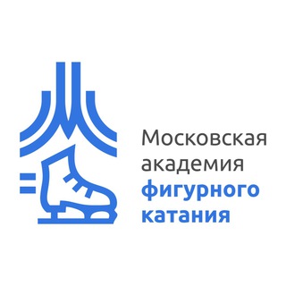 Логотип телеграм канала @mafkk_mossport — Московская академия фигурного катания на коньках