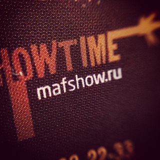 Логотип телеграм канала @mafshow — Mafia Club Showtime