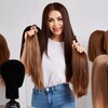 Логотип телеграм канала @mag_volos — DOM волос