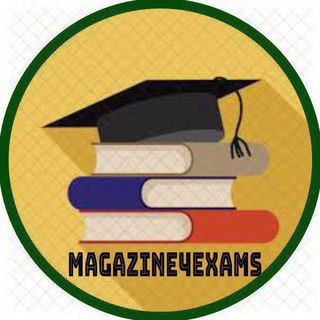 Logo of telegram channel magazine4exams — Magazine4Exams 📚