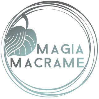 Логотип телеграм канала @magiamacrame — MAGIA MACRAME