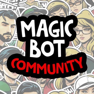 Логотип телеграм канала @magic_bots_rus — Magic Bot Community