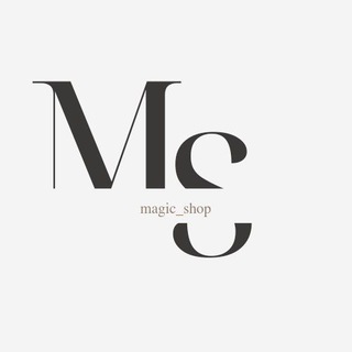 Telegram channel magic shop logo