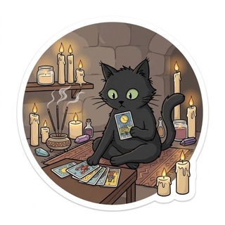 Логотип телеграм канала @magic_tarot2407 — МИР ТАРО 🔮