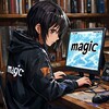 Логотип телеграм канала @magic_studios — Студия magic