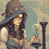 Логотип телеграм канала @magicnomagic — магия-немагия