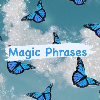 Logotipo del canal de telegramas magicphrases - ✨Magic Phrases ✨