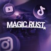Логотип телеграм канала @magicrust_media — MAGIC RUST - Медиа