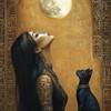 Логотип телеграм канала @magictaroezo — Колода Уэйта в лапах Бастет🐈‍⬛