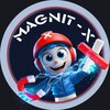 Логотип телеграм канала @magnitxofficial — Magnit-X