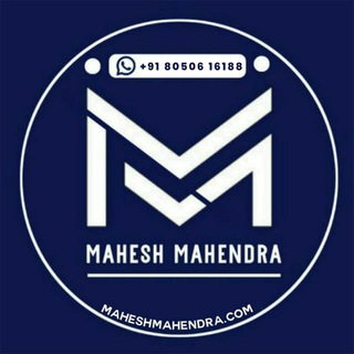टेलीग्राम चैनल का लोगो maheshmahendraprediction — Mahesh Mahendra ( Official )