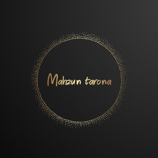Telegram kanalining logotibi mahzun_taronaa — Mahzun tarona💙