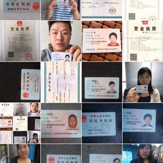 电报频道的标志 maishujuu — 出身份证正反手持、手持白纸料、个体公司营业执照 ，护照