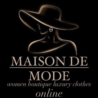 Логотип телеграм канала @maison_de_modekr — Maison De Mode