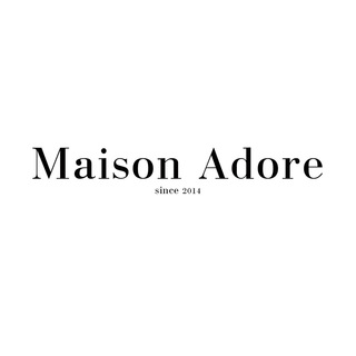 Логотип телеграм канала @maisonadore_digest — Maison Adore