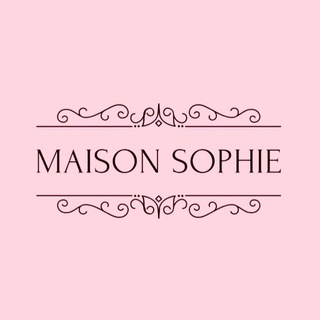 Логотип телеграм канала @maisonsophie — MAISON SOPHIE ✨