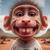 Логотип телеграм канала @makaka_ulybaka — Макака 😂 Улыбака