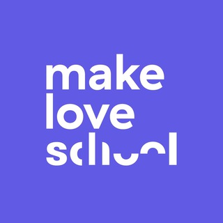 Логотип телеграм канала @makeloveschool — hr-школа makelove 🎓