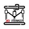 Логотип телеграм канала @maker_3dd — STL модели | скачать 3d модели | модели для печати на 3d принтере || 3D [Maker]