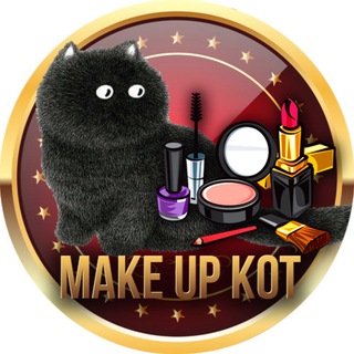Логотип телеграм канала @makeupcat — Make UP Кот