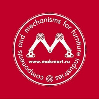 Логотип телеграм канала @makmartgroup — Makmartgroup. Фурнитура и комплектующие для мебели