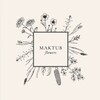 Logo of telegram channel maktubflowers — maktub flowers