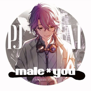 Logo of telegram channel male_pjsekai — male pj sekai × you
