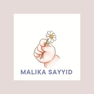 Telegram kanalining logotibi malika_sayyid — M S