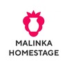 Логотип телеграм канала @malinka_homestage — МАЛИНКА ХОУМСТЕЙДЖ