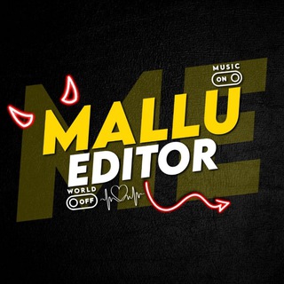 Logo saluran telegram mallu_editor — MALLU EDITOR
