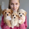 Логотип телеграм канала @maltipoo_lovess — MALTIPU LOVE ❤️ (Мальтипу - Maltipoo)