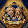 Логотип телеграм канала @maltipoo_luxe — Мальтипу «Империя de luxe»