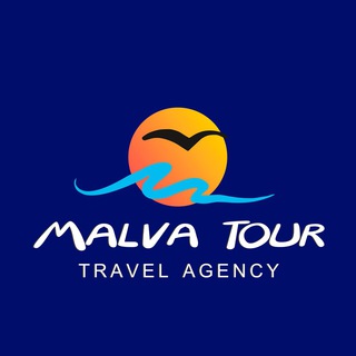 Логотип телеграм канала @malvatour_channel — 🌍 MALVA Tour - Куда летим? Путешествия