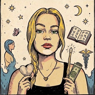 Логотип телеграм канала @mama_matriza — Анастасия про эзотерику